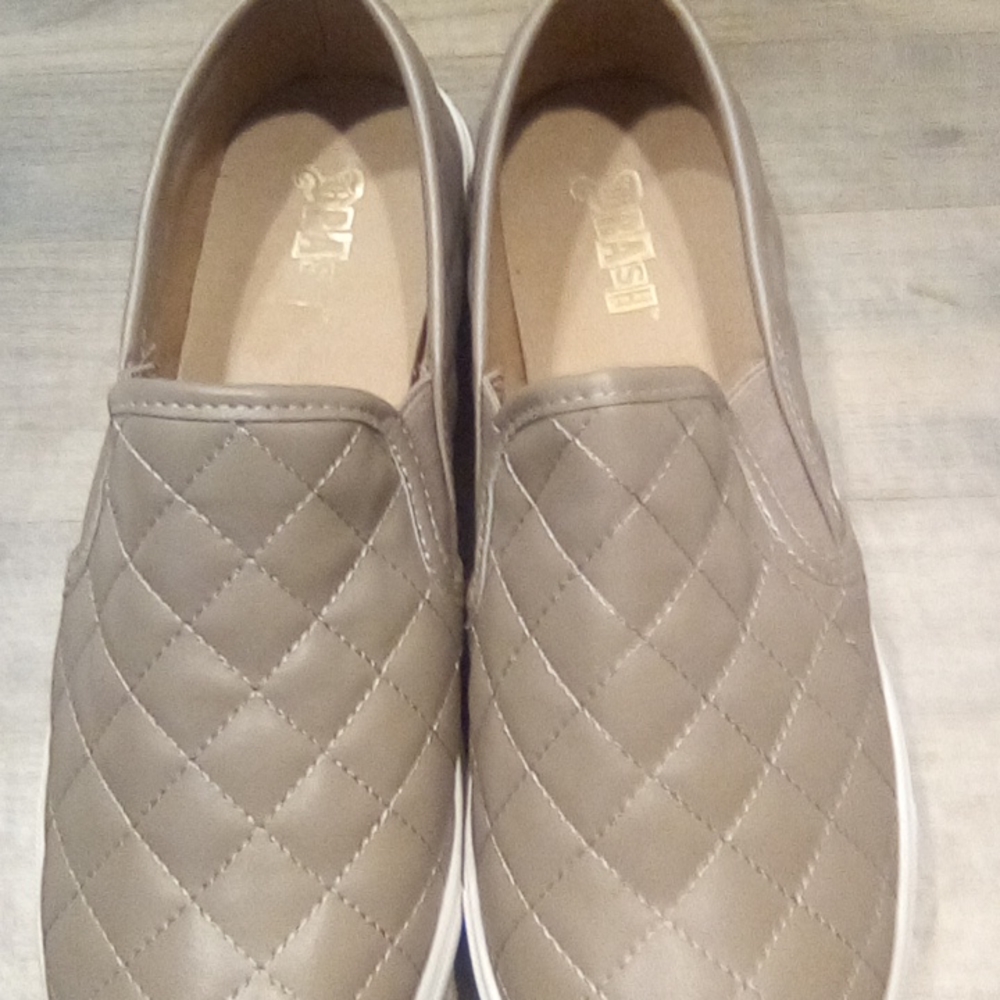 Brash Quilted Sneakers bohemian Slip On Walking Women Y2k Shoes - Picture 2 of 8